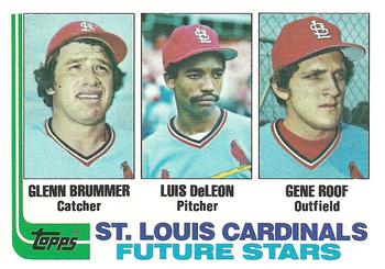 Cardinals Future Stars (Glenn Brummer / Luis DeLeon / Gene Roof)