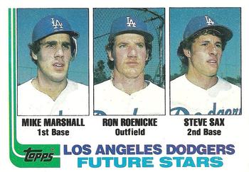 Dodgers Future Stars (Mike Marshall / Ron Roenicke / Steve Sax)