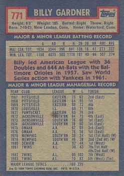 Card back