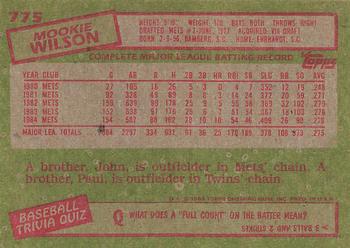 Card back