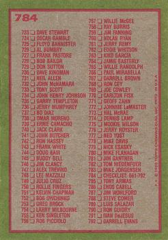 Card back