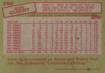 Card back