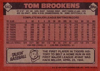 Card back