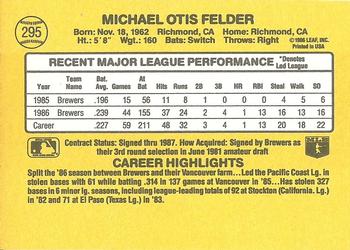 Card back