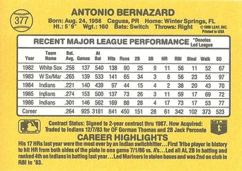 Card back