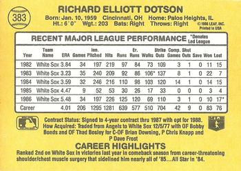 Card back
