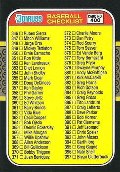Checklist: 346-451