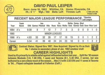 Card back