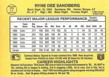 Card back