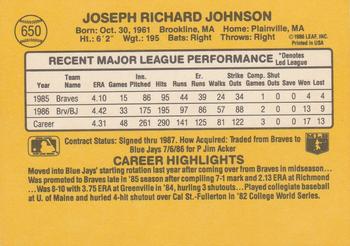 Card back