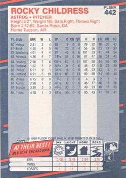 Card back