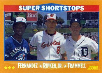 Tony Fernandez / Cal Ripken, Jr. / Alan Trammell