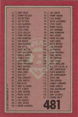 Card back
