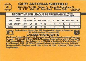 Card back