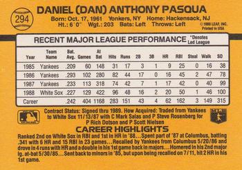 Card back