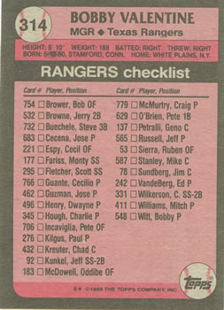 Card back