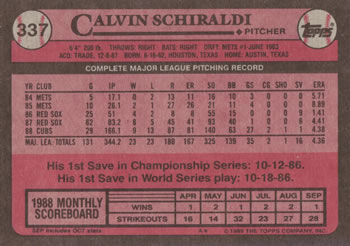 Card back