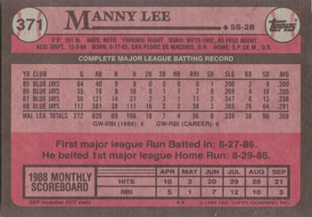 Card back