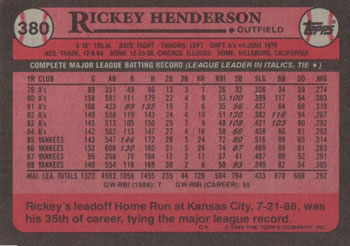 Card back