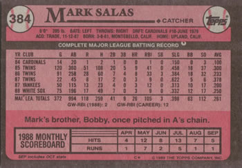 Card back