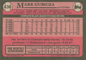 Card back