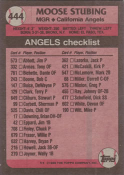 Card back
