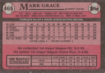 Card back