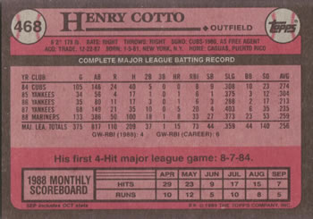 Card back