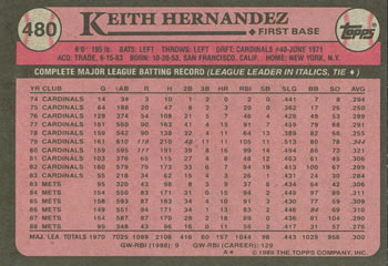 Card back