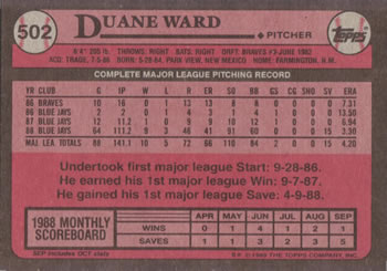 Card back