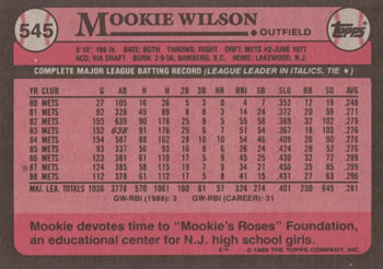 Card back