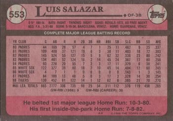 Card back