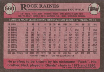 Card back