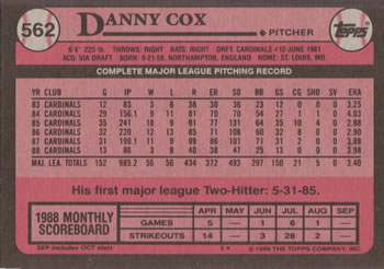 Card back