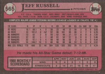 Card back