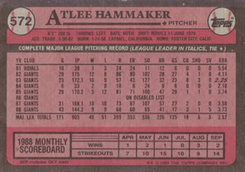 Card back