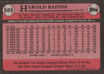 Card back