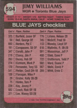 Card back