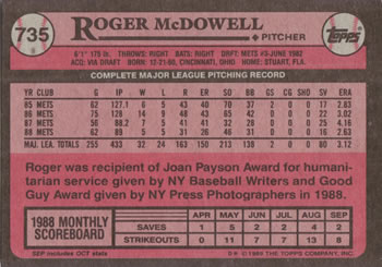 Card back