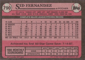 Card back