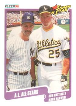 A.L. All-Stars (Don Mattingly / Mark McGwire)