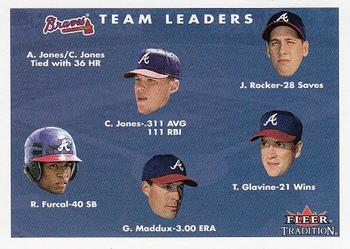 Rafael Furcal / Chipper Jones / Greg Maddux / John Rocker / Tom Glavine