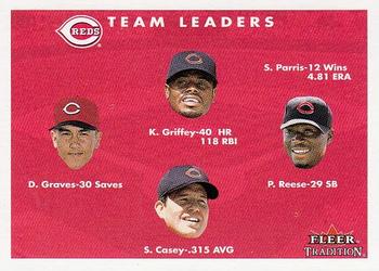Ken Griffey Jr. / Pokey Reese / Sean Casey / Danny Graves