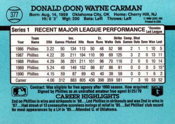 Card back