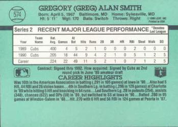 Card back