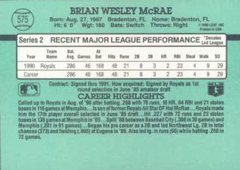 Card back