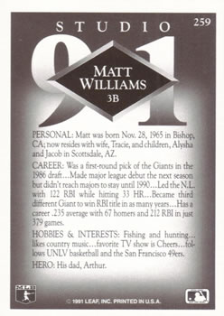 Card back