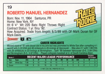 Card back