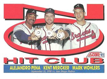 Alejandro Pena / Kent Mercker / Mark Wohlers