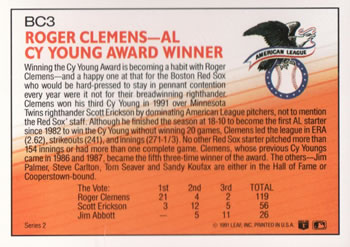 Card back